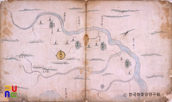 유성룡 종가 유물 중 유성룡 유물 -  동국지도 서애선생 수택본