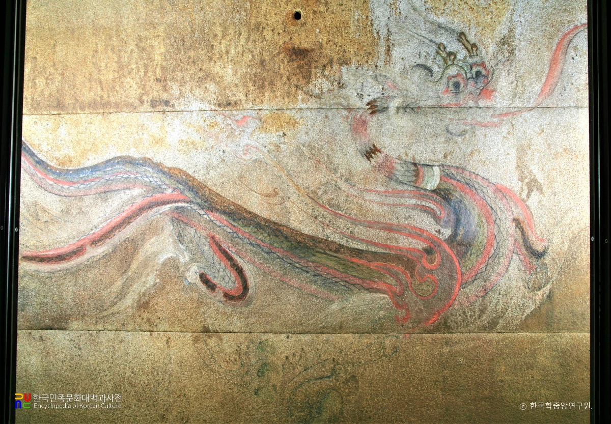 강서 강서대묘 동벽 청룡