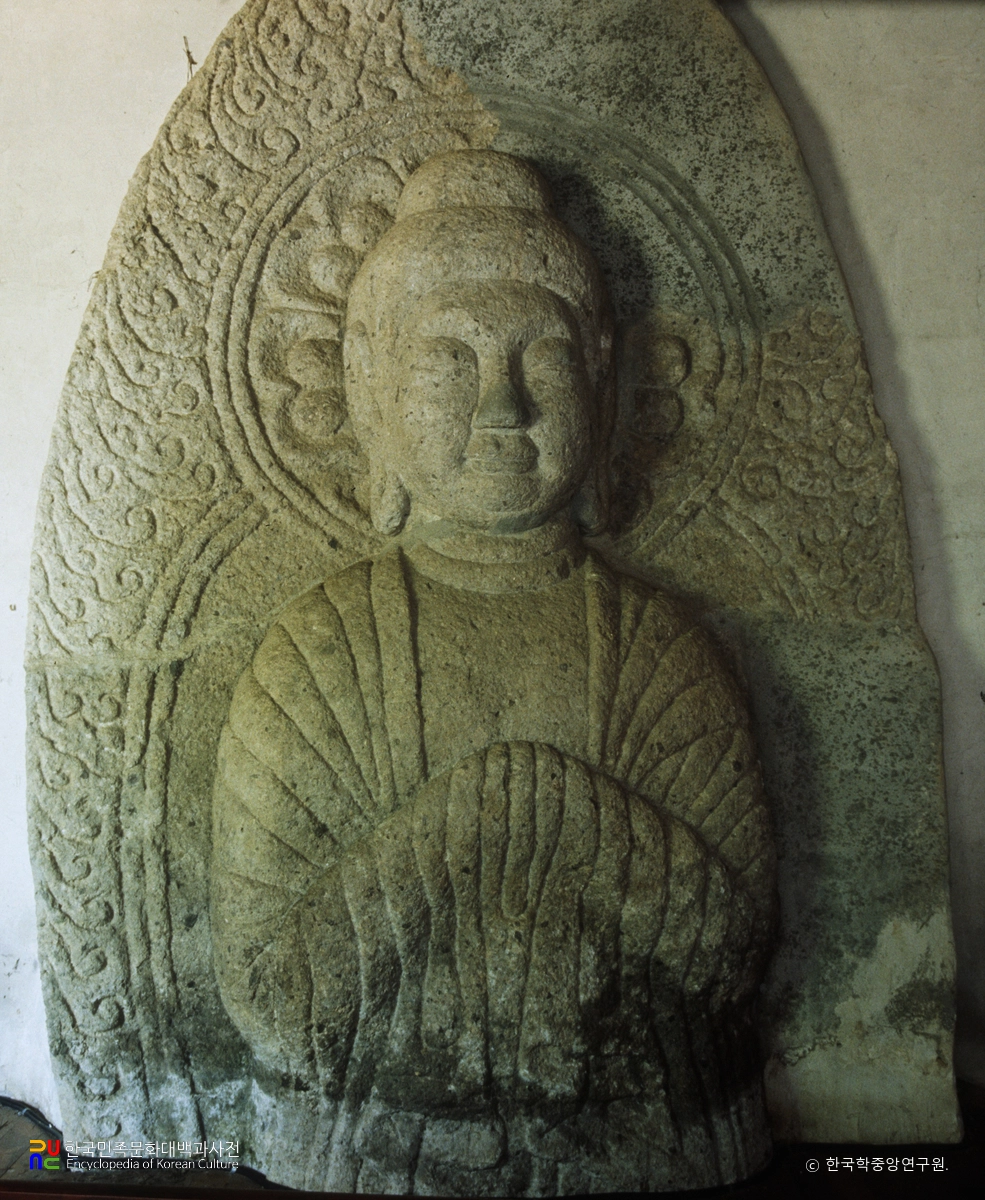 고산사 석불 입상