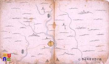 유성룡 종가 유물 중 유성룡 유물 - 동국지도 서애선생 수택본