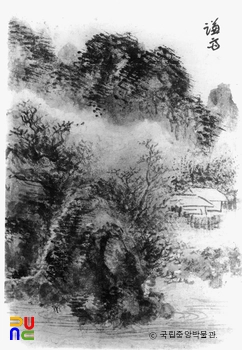 정선필 춘경산수도