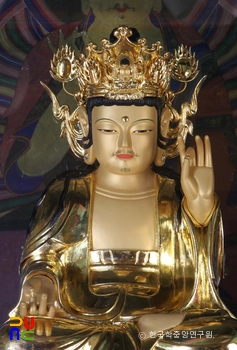 제천 정방사 목조관음보살좌상