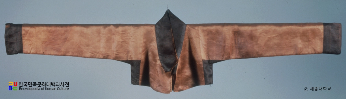 토황색 명주 저고리