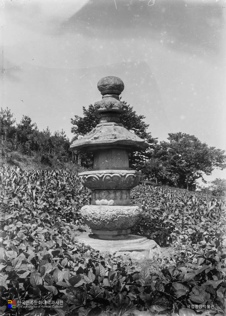 강릉 굴산사지 승탑