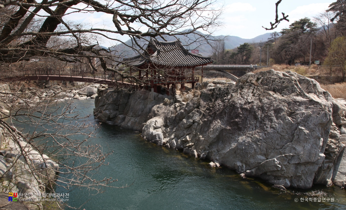 함양 거연정 전경
