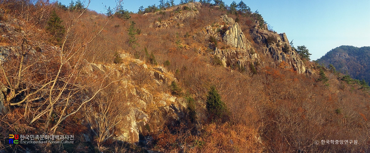해남 윤선도 유적 / 금쇄동 기암