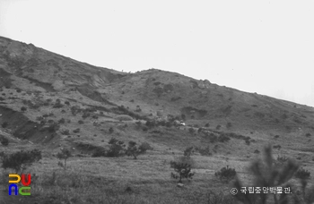 경주 남산 일원 중 용장계 폐사지 전경