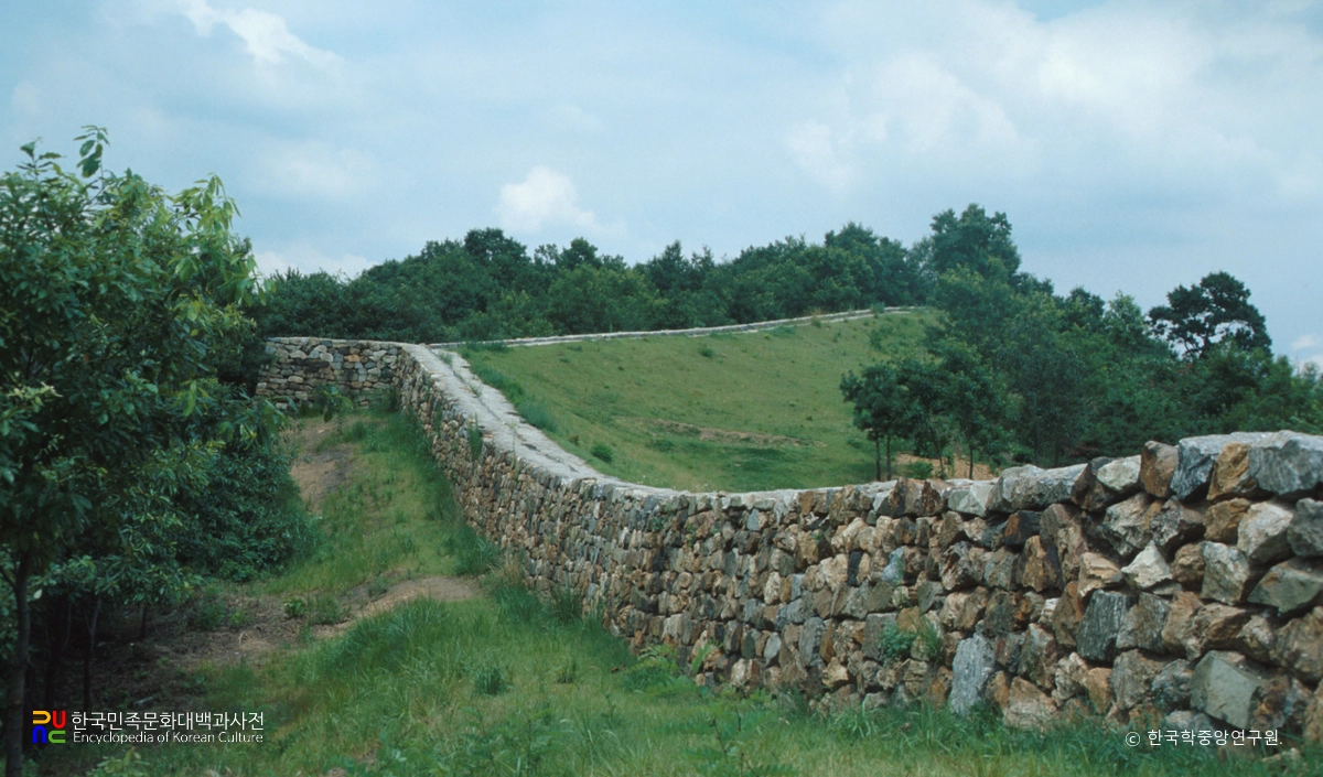 안산 별망성지 성벽