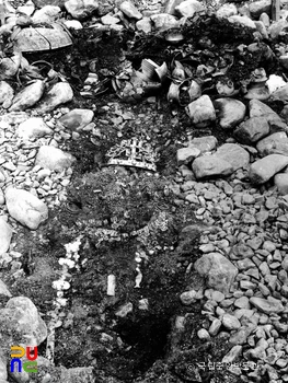 경북 경주 서봉총 목관 내부 유물