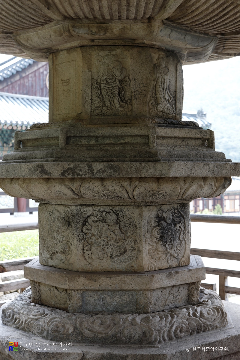 문경 봉암사 지증대사탑 탑신 세부