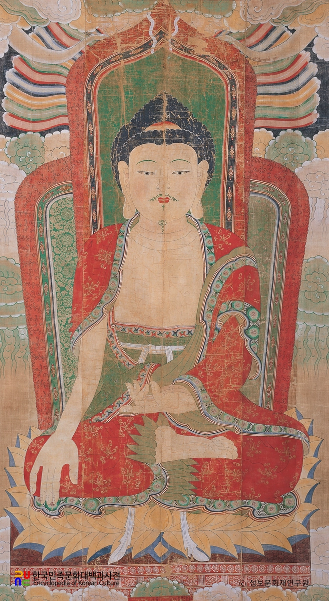 나주 죽림사 세존괘불탱