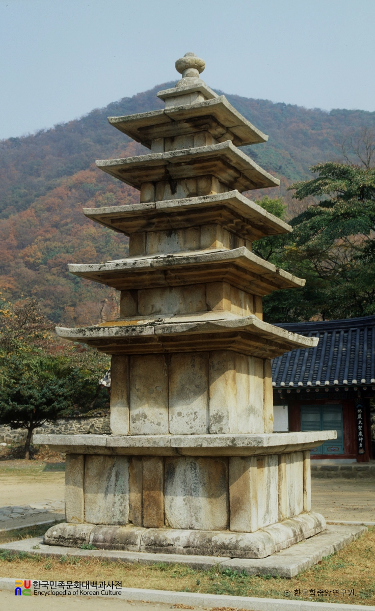 부여 무량사 오층석탑