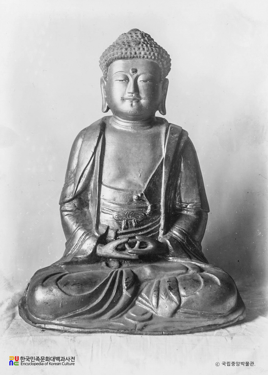 고성 유점사 능인보전 미타불상