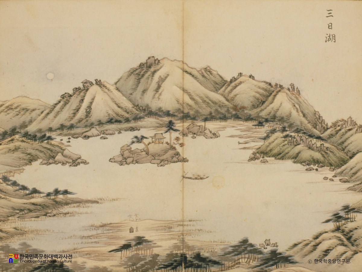 이풍익의 삼일포