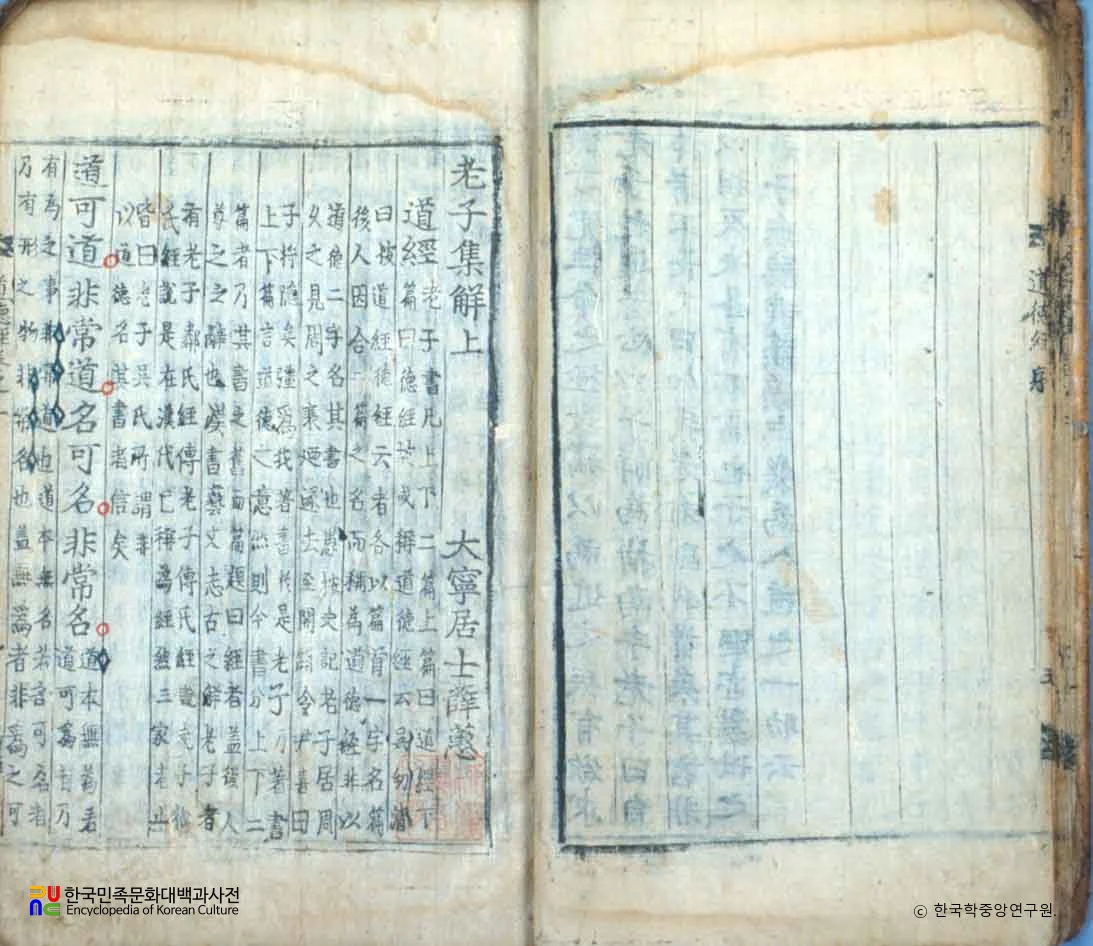 노자집해 중 권수면