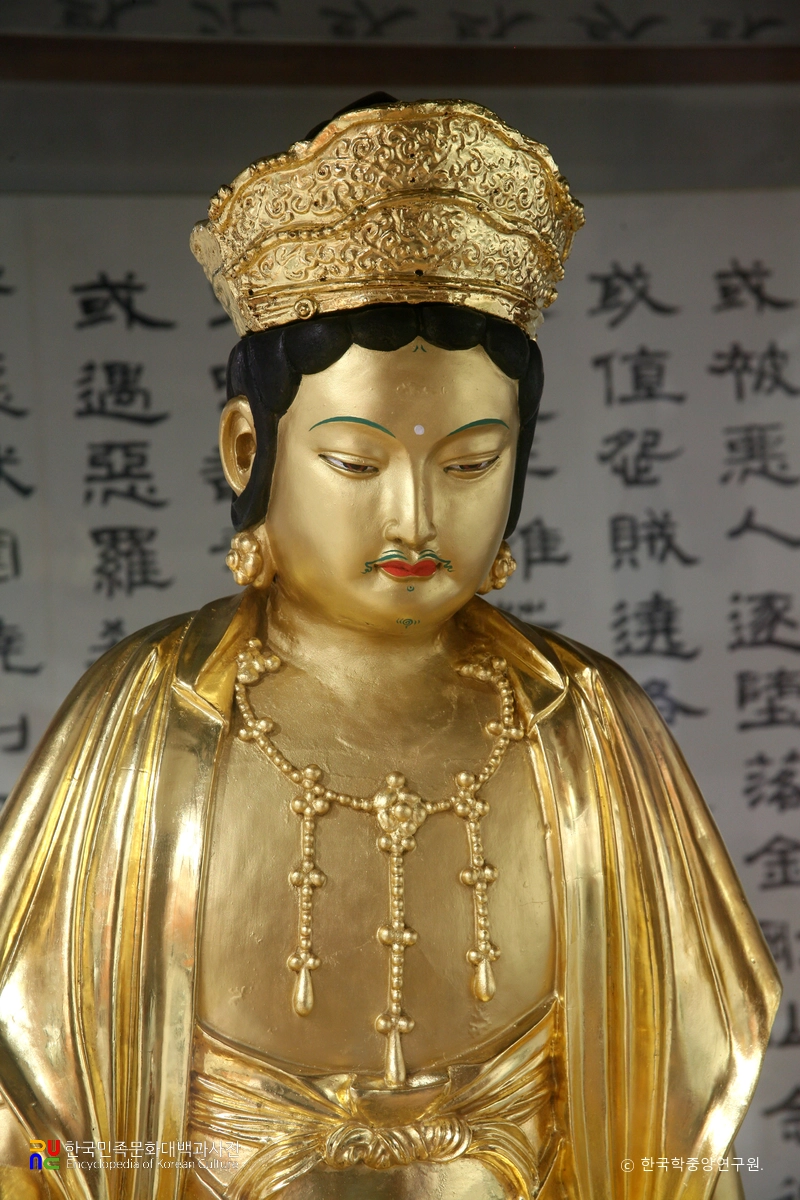 경주 기림사 건칠보살반가상