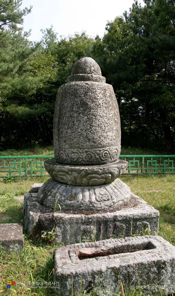 울주 청송사지 부도