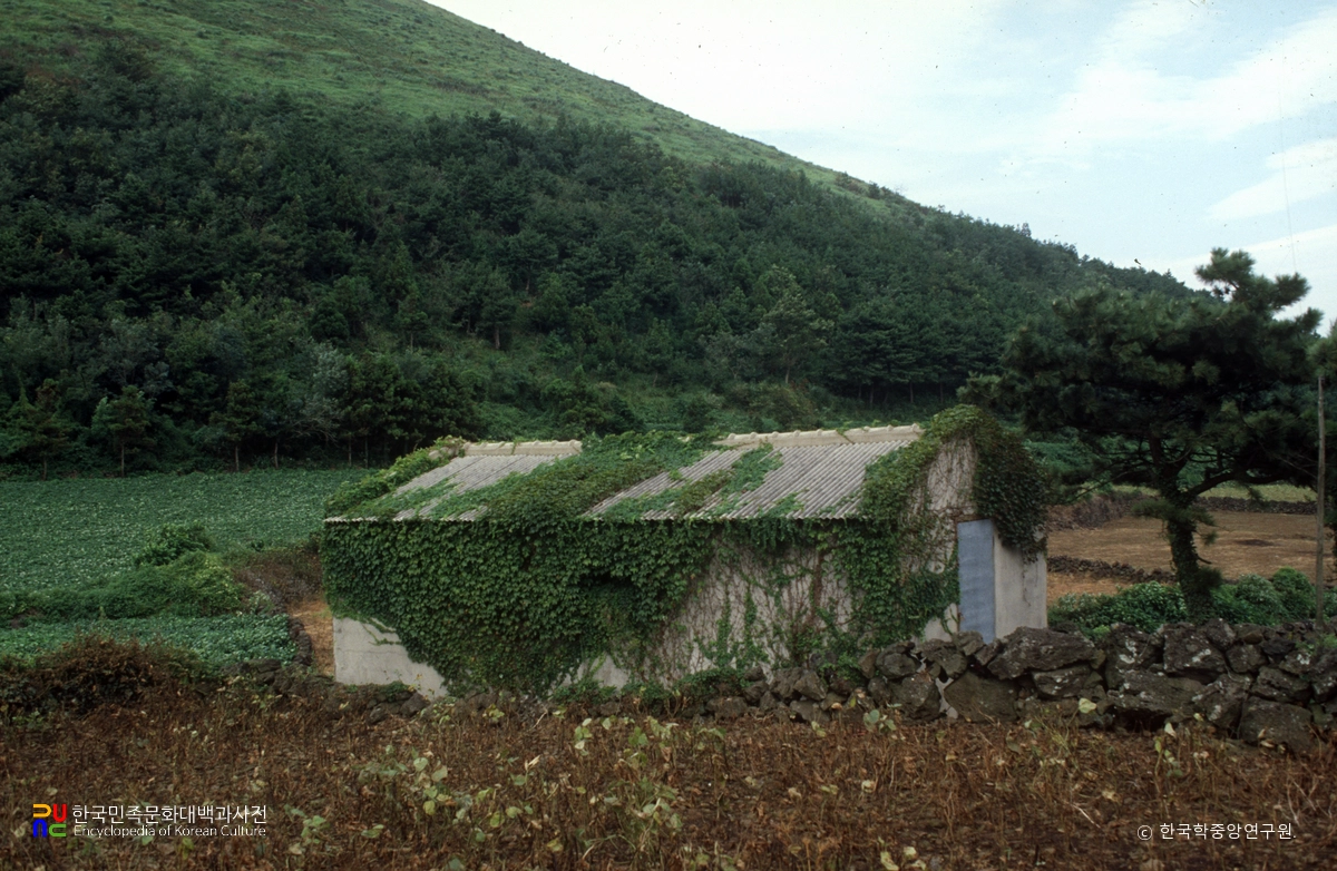북제주 종달리 본향당 정측면