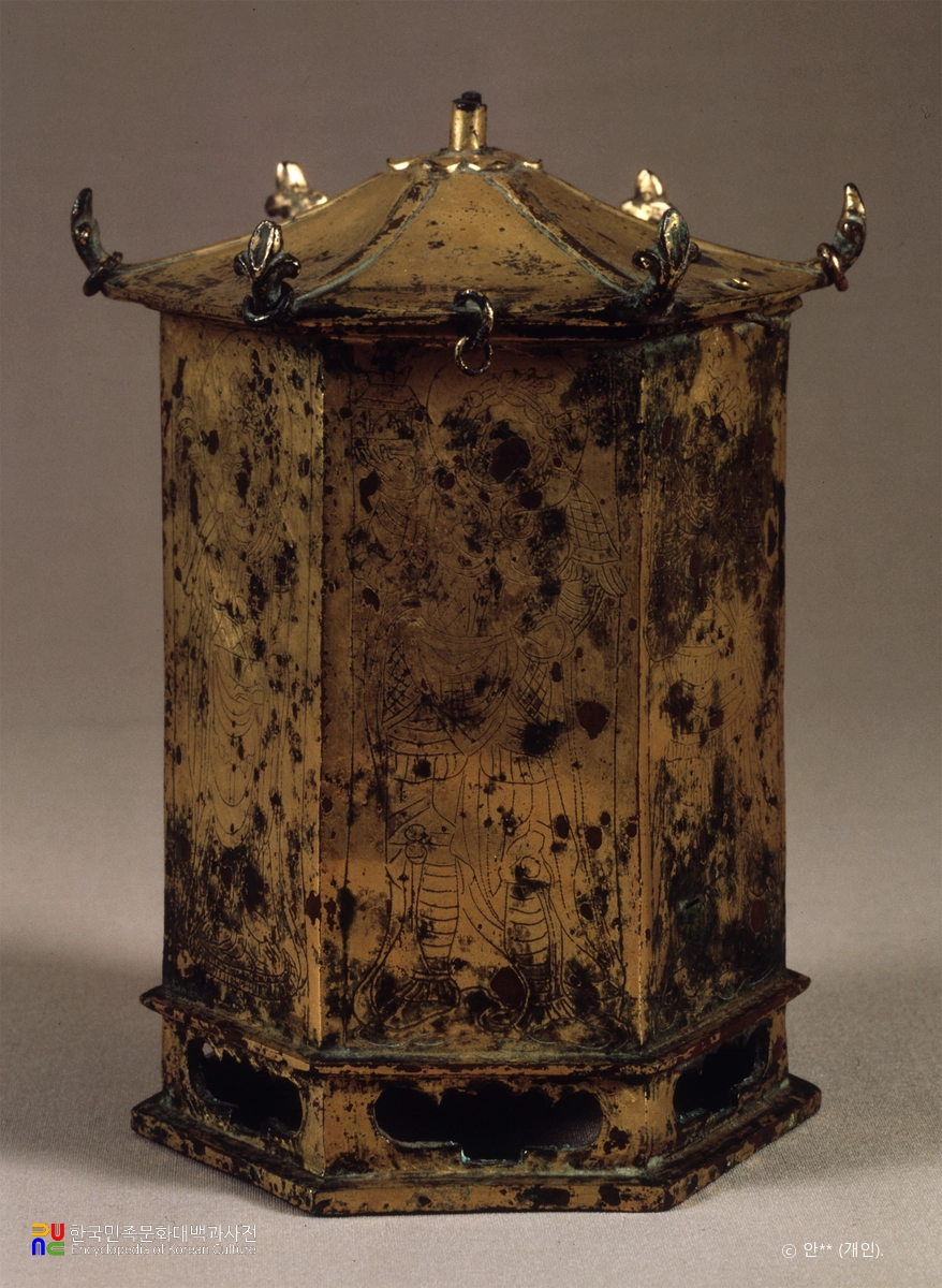 도리사 세존사리탑 금동사리기