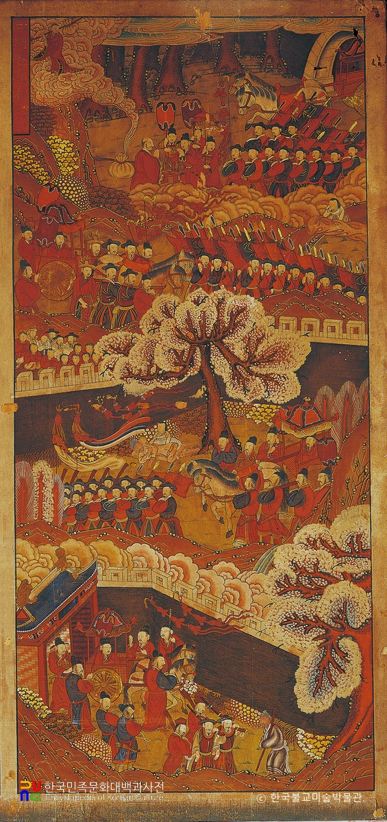 서울 안양암 팔상도 / 4