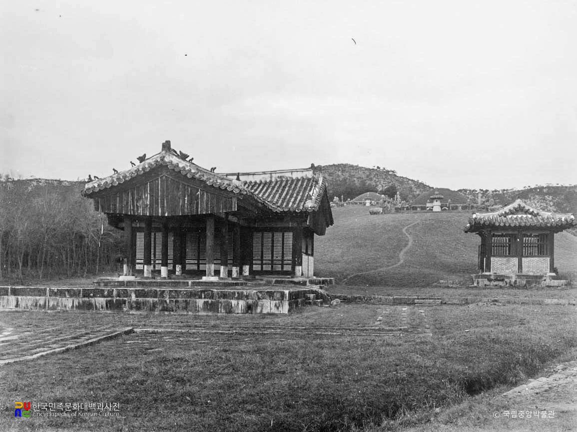 조선 효종 영릉 정자각과 비각