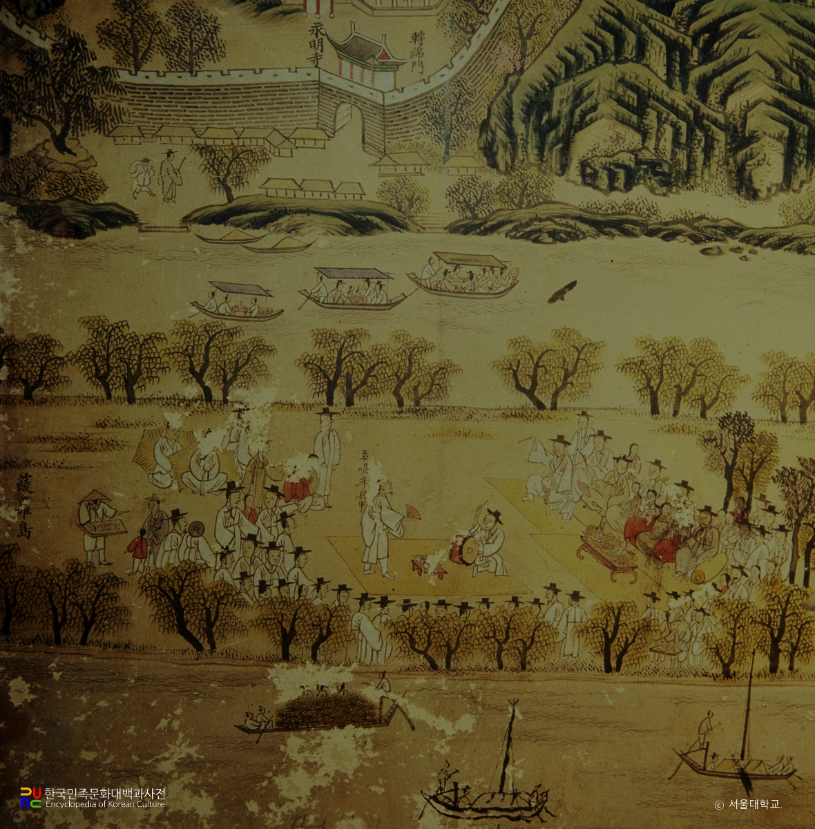 평양성도 / 모흥갑판소리도