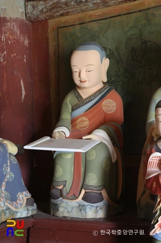 해남 미황사 십육나한상