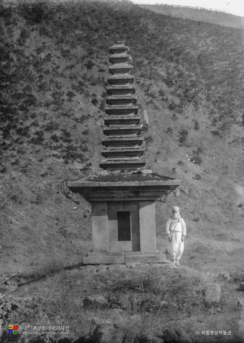 경주 정혜사지 십삼층석탑 동면