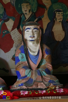 나주 다보사 영산전 소조십육나한좌상