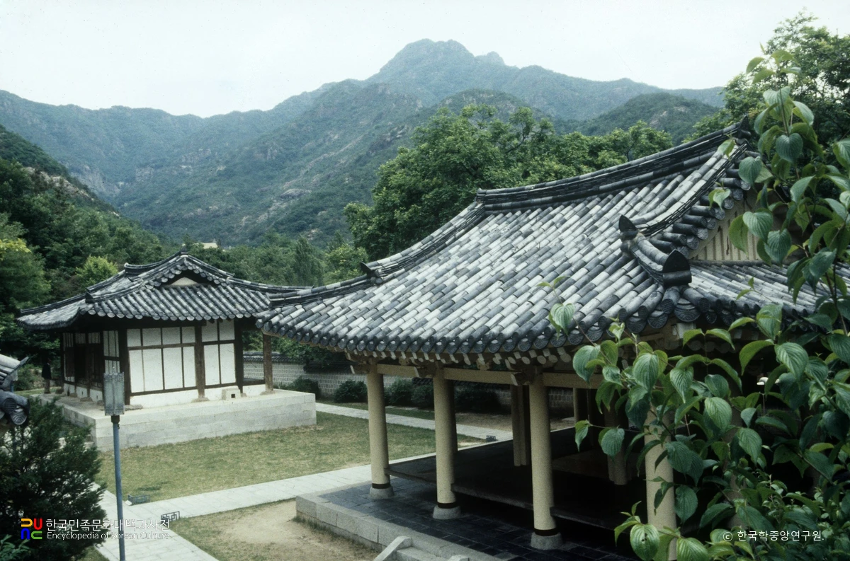 구미 채미정 중 채미정과 구인재