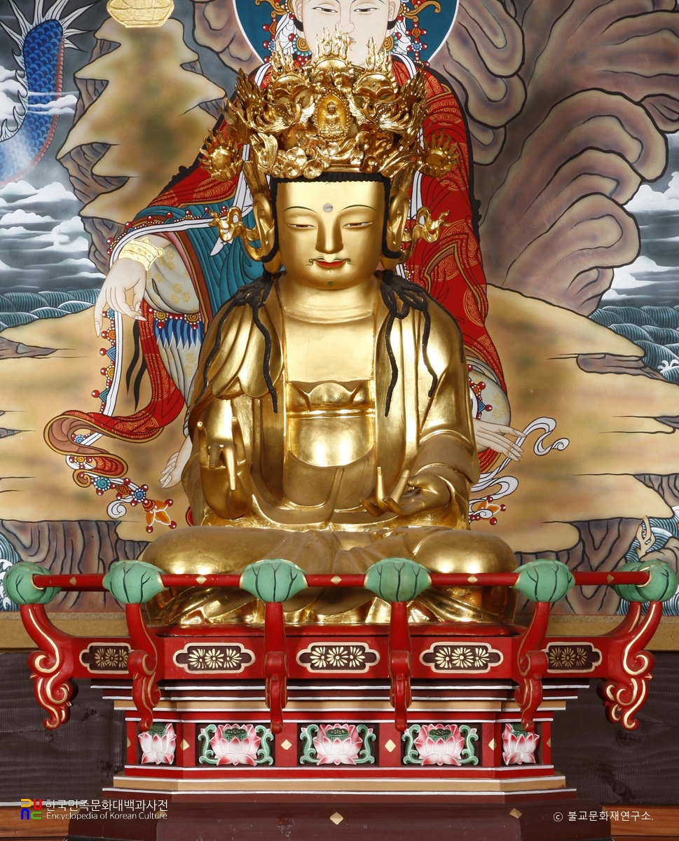 창녕 삼성암 목조관음보살좌상