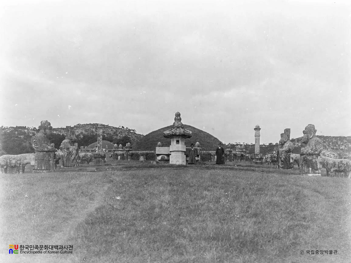 조선 효종 영릉 능상 전경