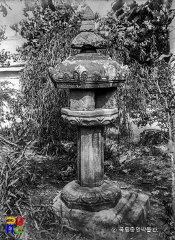 나주 서성문 안 석등 정측면
