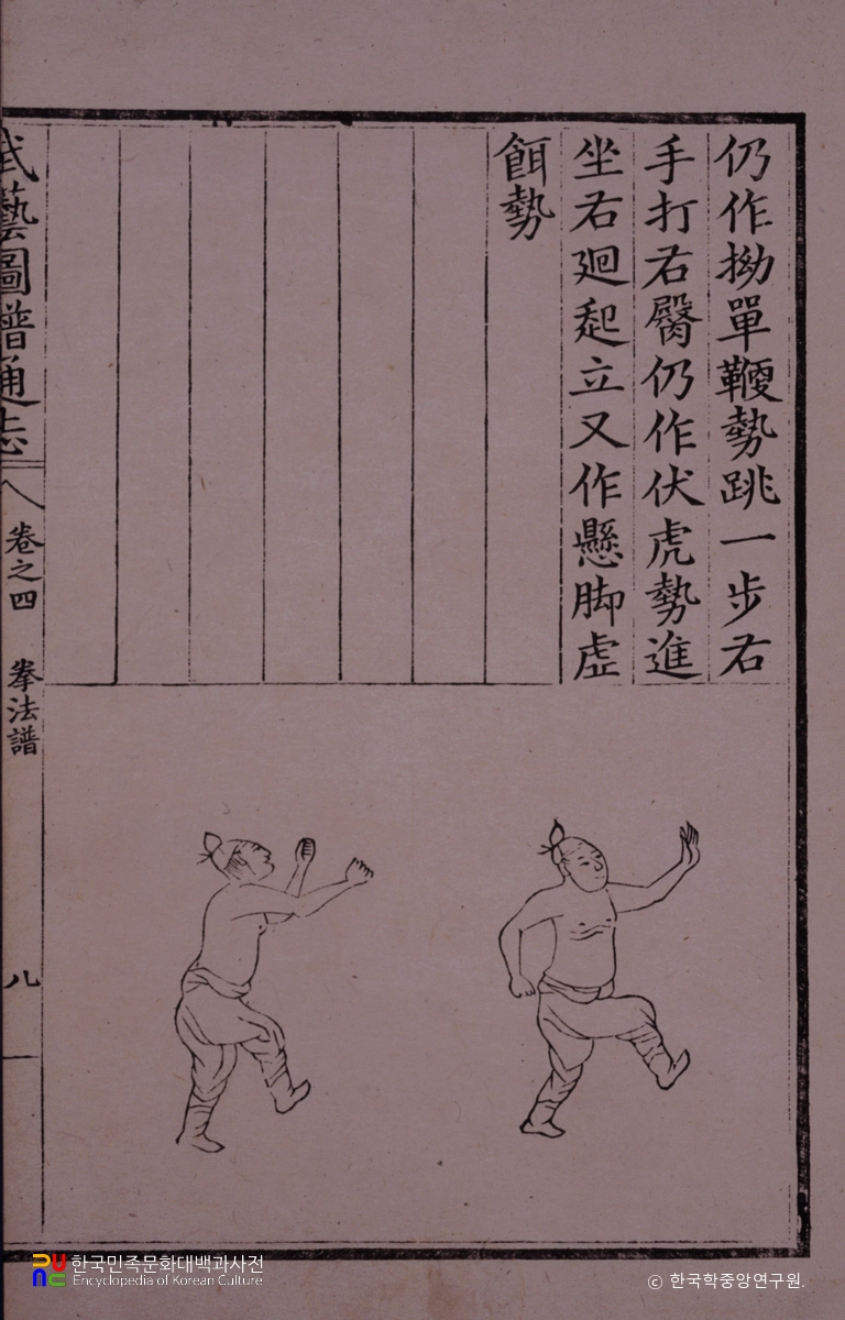 무예도보통지 / 수박 부분