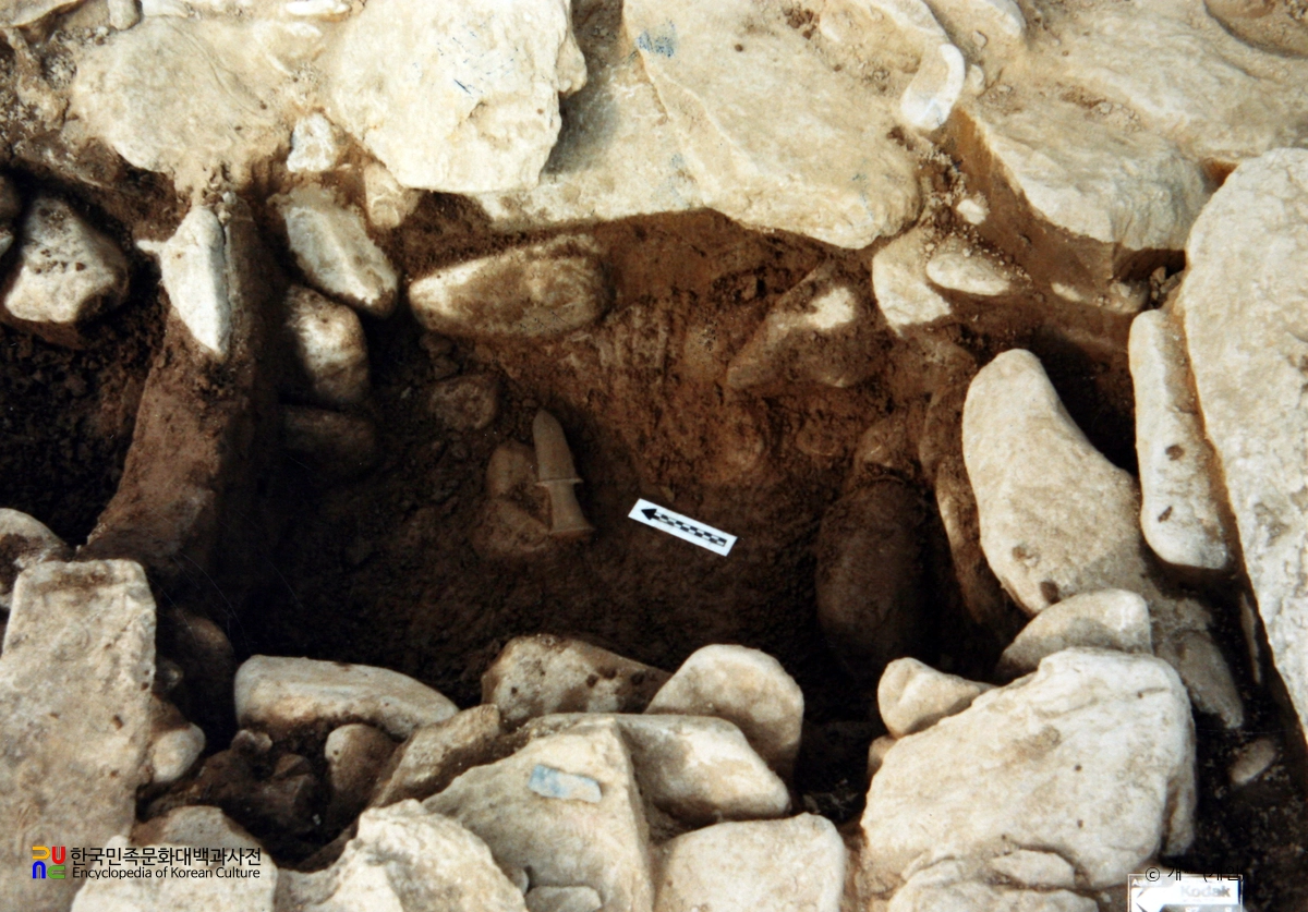 보성 죽산리 지석묘군 발굴 현장