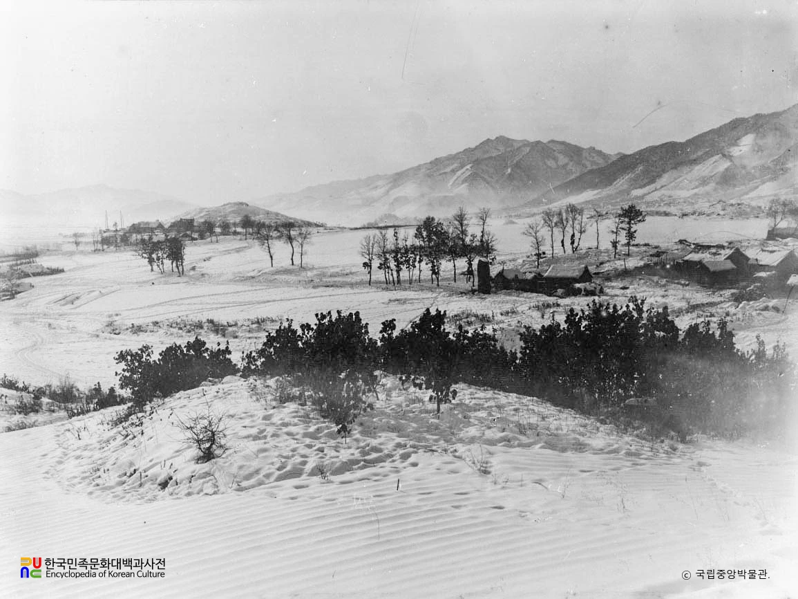 중국 지린성 광개토대왕릉비와 태왕릉 전경