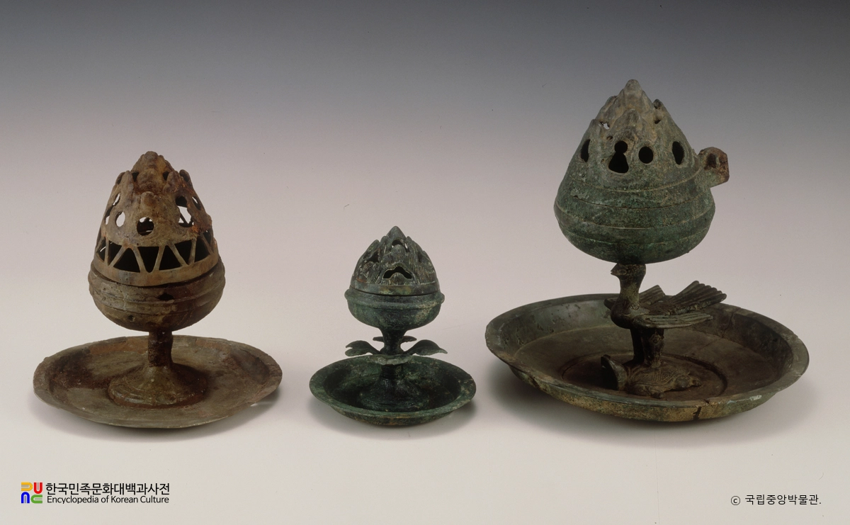 평양 석암리 9호분 출토 동박산로