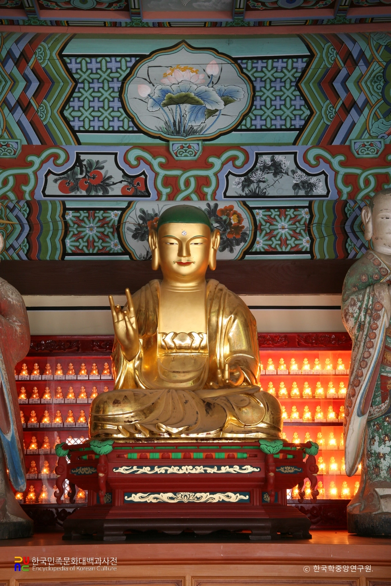 화순 쌍봉사 목조지장보살삼존상/지장보살