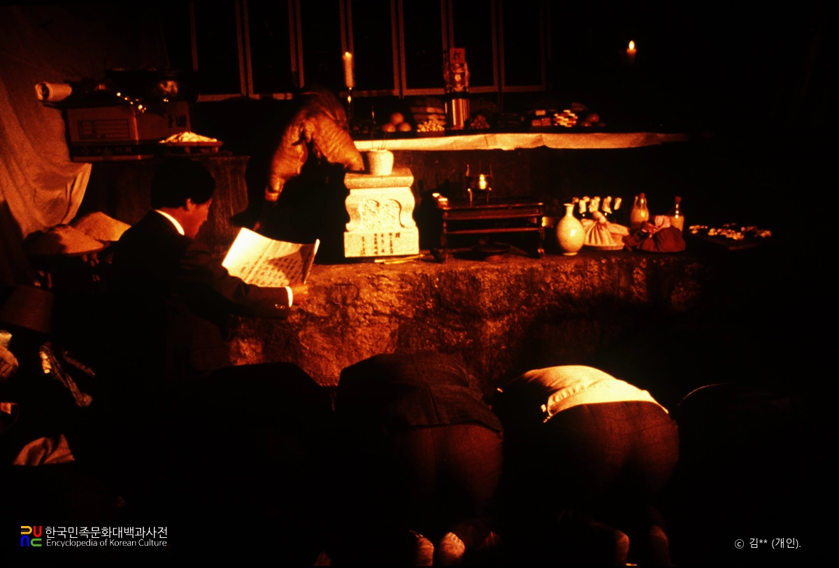 경기도 도당굿 / 독축 / 배례