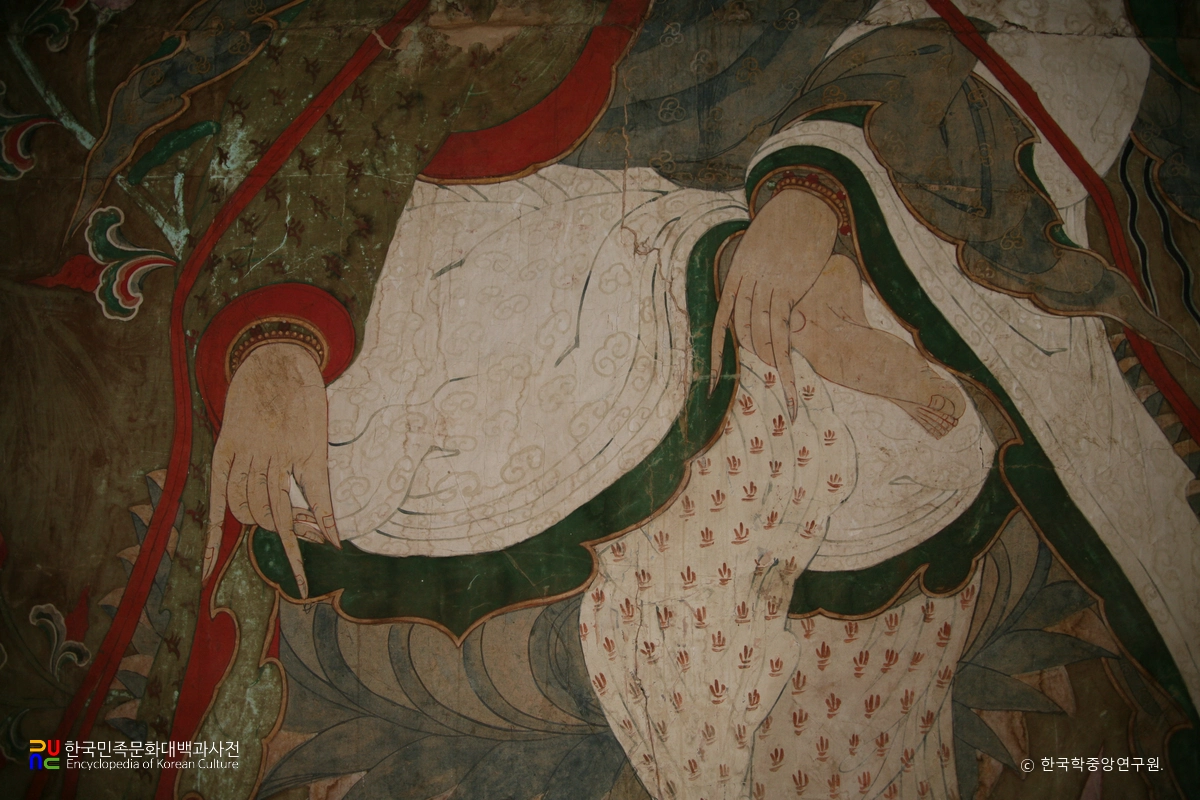 여수 흥국사 대웅전 관음보살 벽화