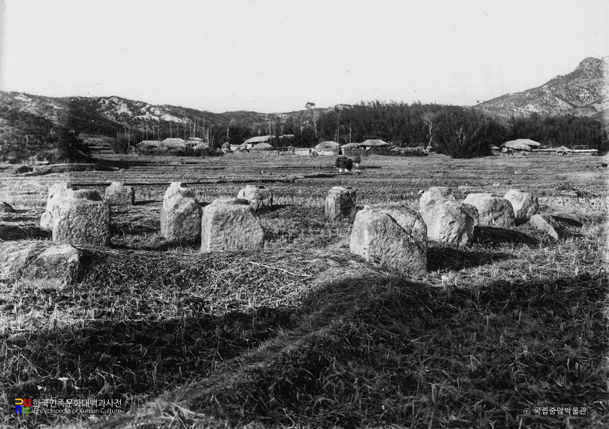 익산 미륵사지 중 서금당지 전경