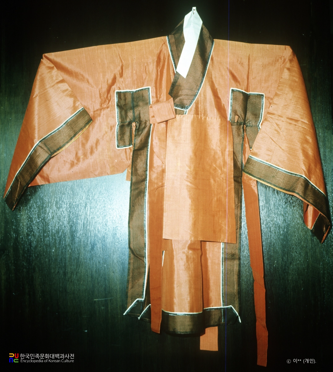 사영 김병기 조복 적초의