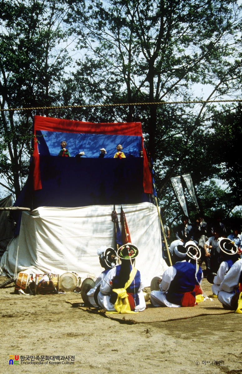 남사당놀이 덜미놀이