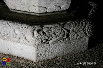 구례 연곡사 소요대사탑 중 기단부