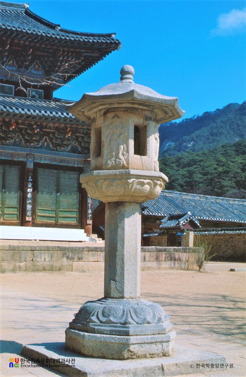 보은 법주사 사천왕석등