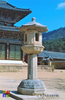 보은 법주사 사천왕석등