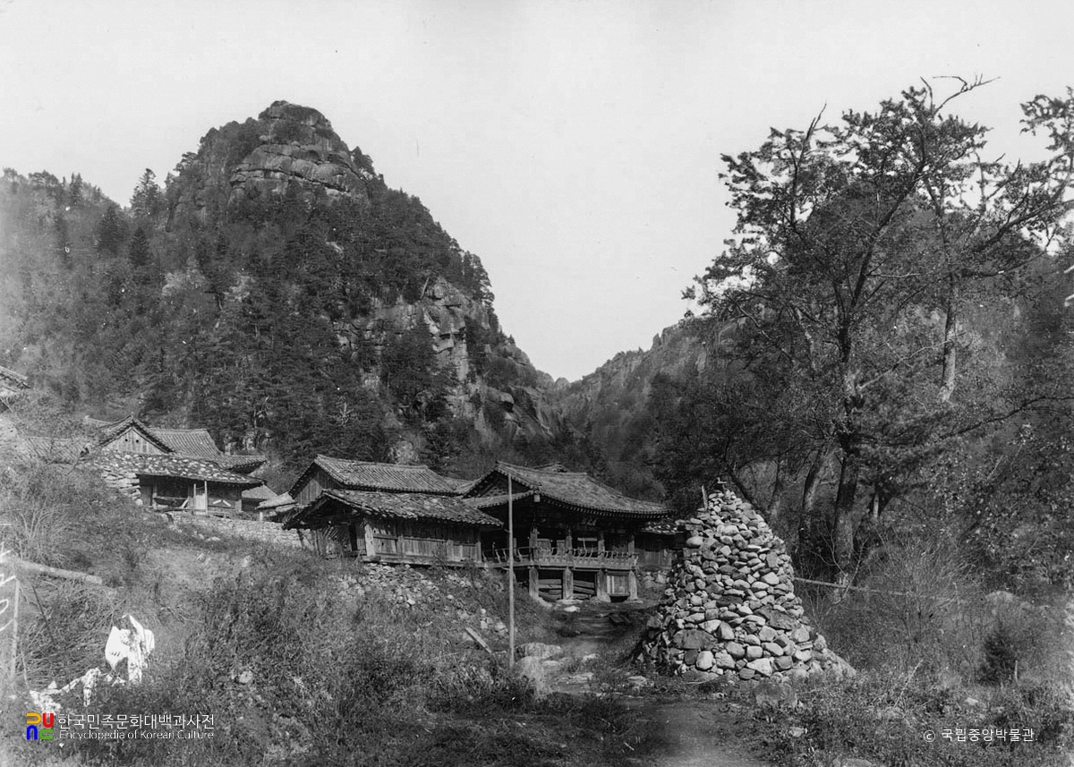 회양 표훈사 전경