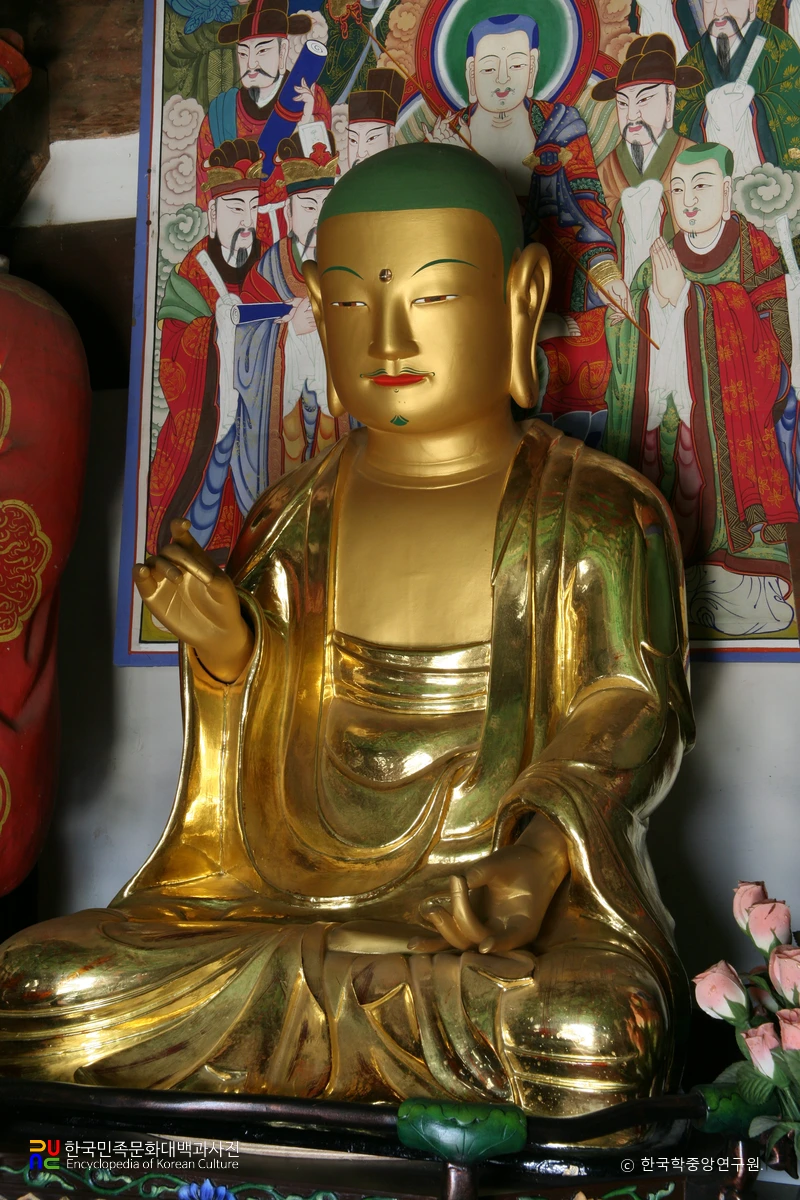 숭림사 영원전 지장보살좌상 및 권속 / 지장보살