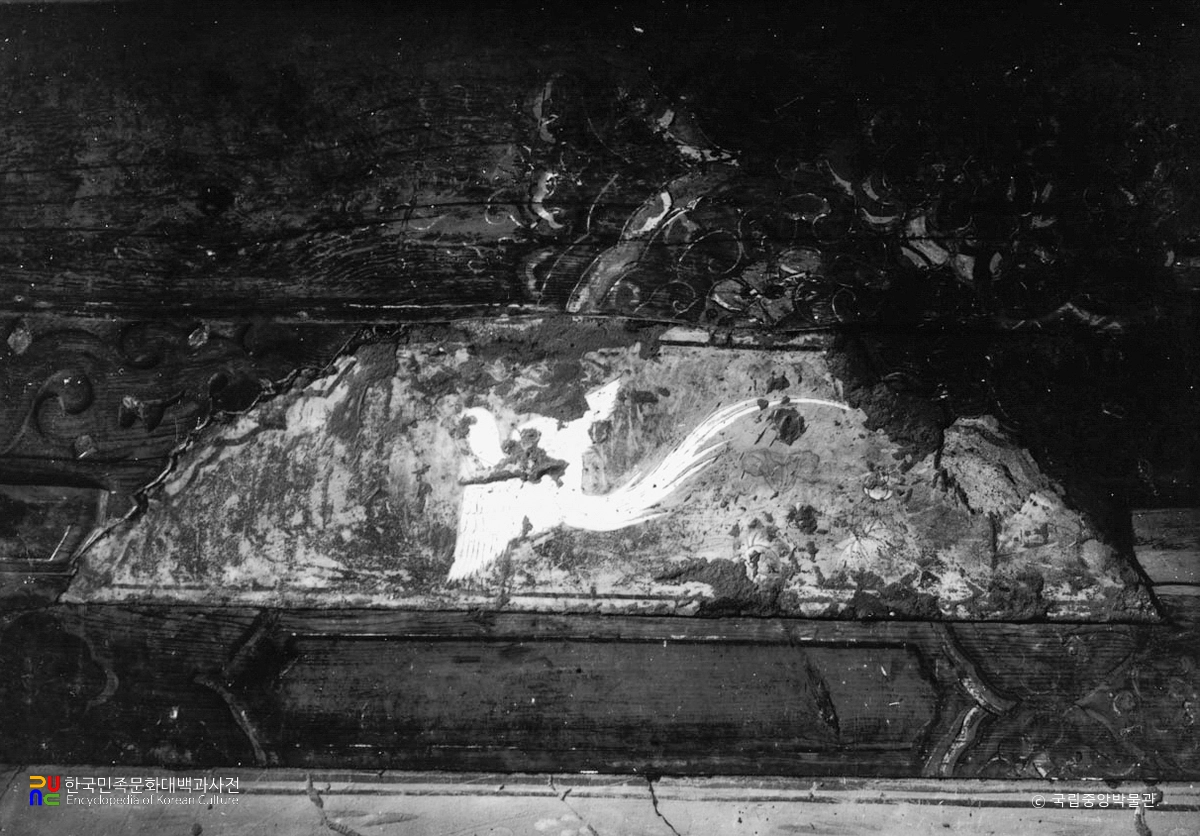 예산 수덕사 대웅전 포벽화