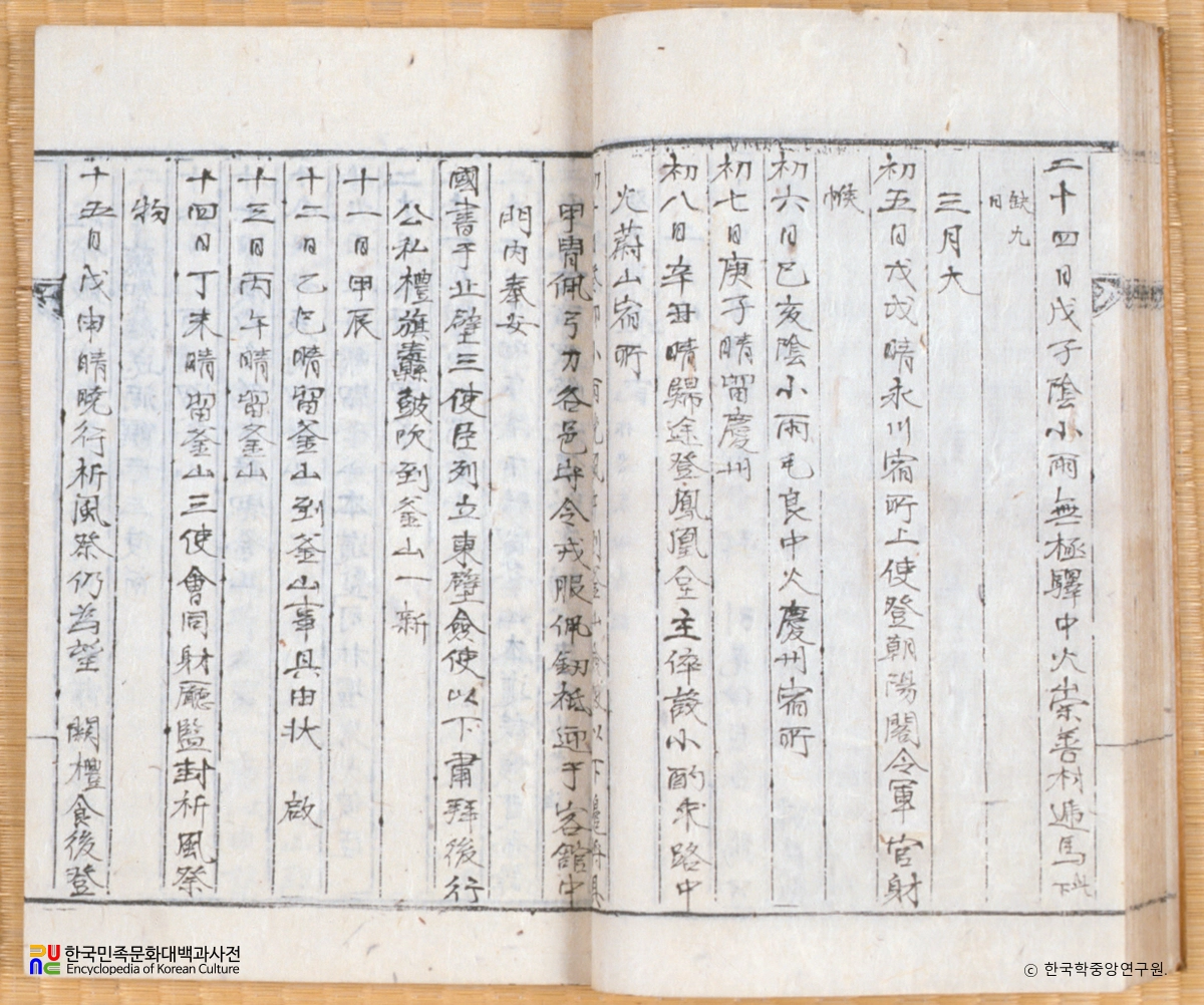 해행총재 / 계미동사일기